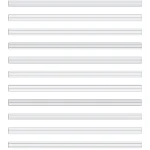 Blank staff paper