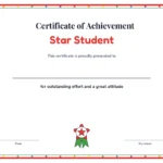 Award certificate printable