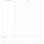 Cornell notes template