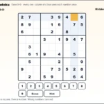 Easy sudoku puzzle