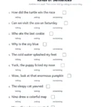 Kinds of sentences worksheet preview