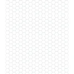 Hexagon graph paper