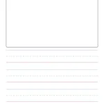 Handwriting paper for kindergarten
