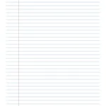 Lined paper printable