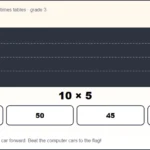 Times tables game