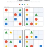 Picture sudoku with shapes instead of numbers