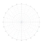 Polar graph paper