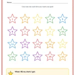 Sticker reward chart