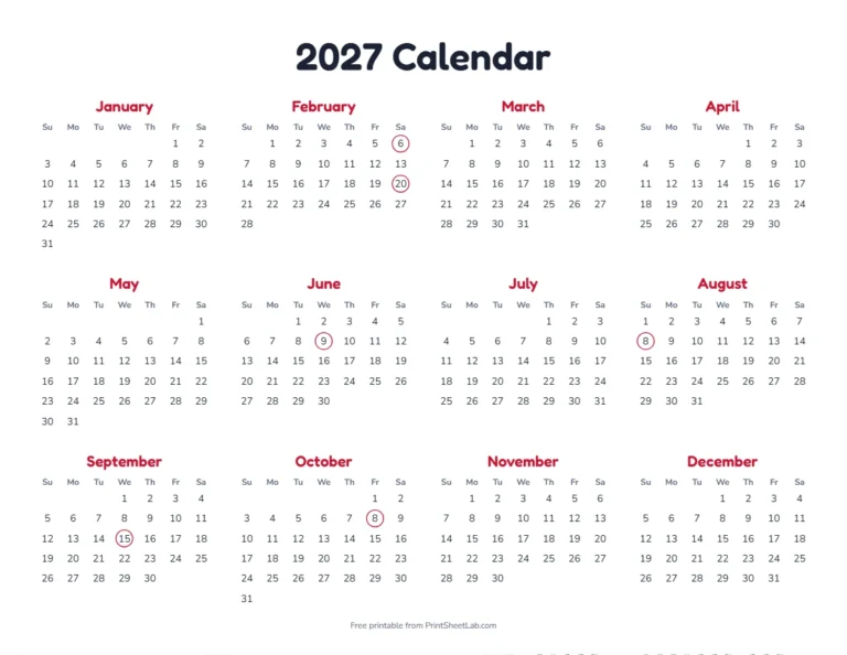 Chinese festivals 2027 calendar: year at a glance with the lunar festivals marked
